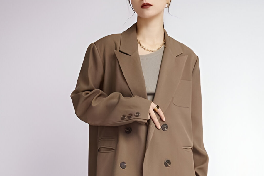 Women's oversized blazer jacket