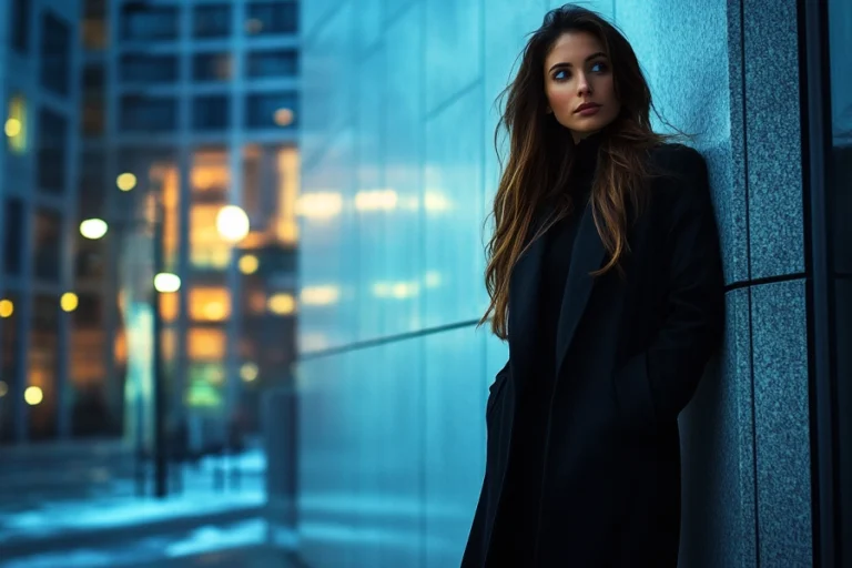 Stylish Coffee Color Coat