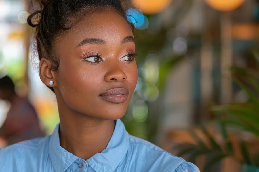 Oversized Retro Style Blouses